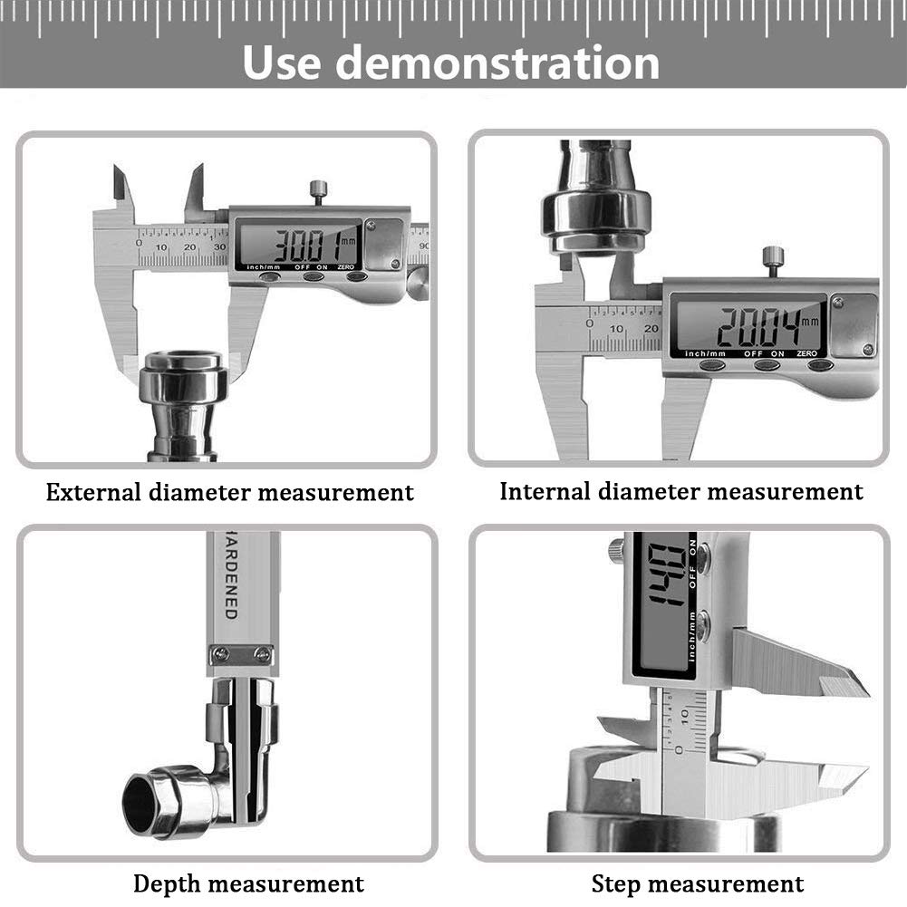 Calibro digitale in metallo 15 - Digital Caliper 150Mm Stainless Steel recensione e prezzo
